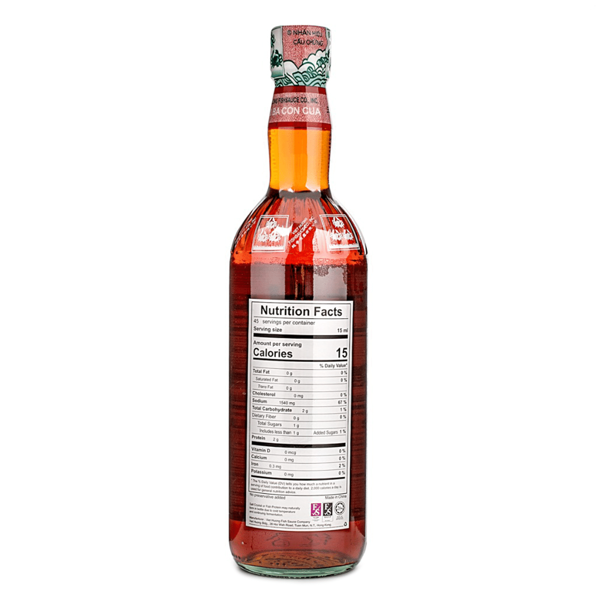 Three Crabs Brand Fish Sauce