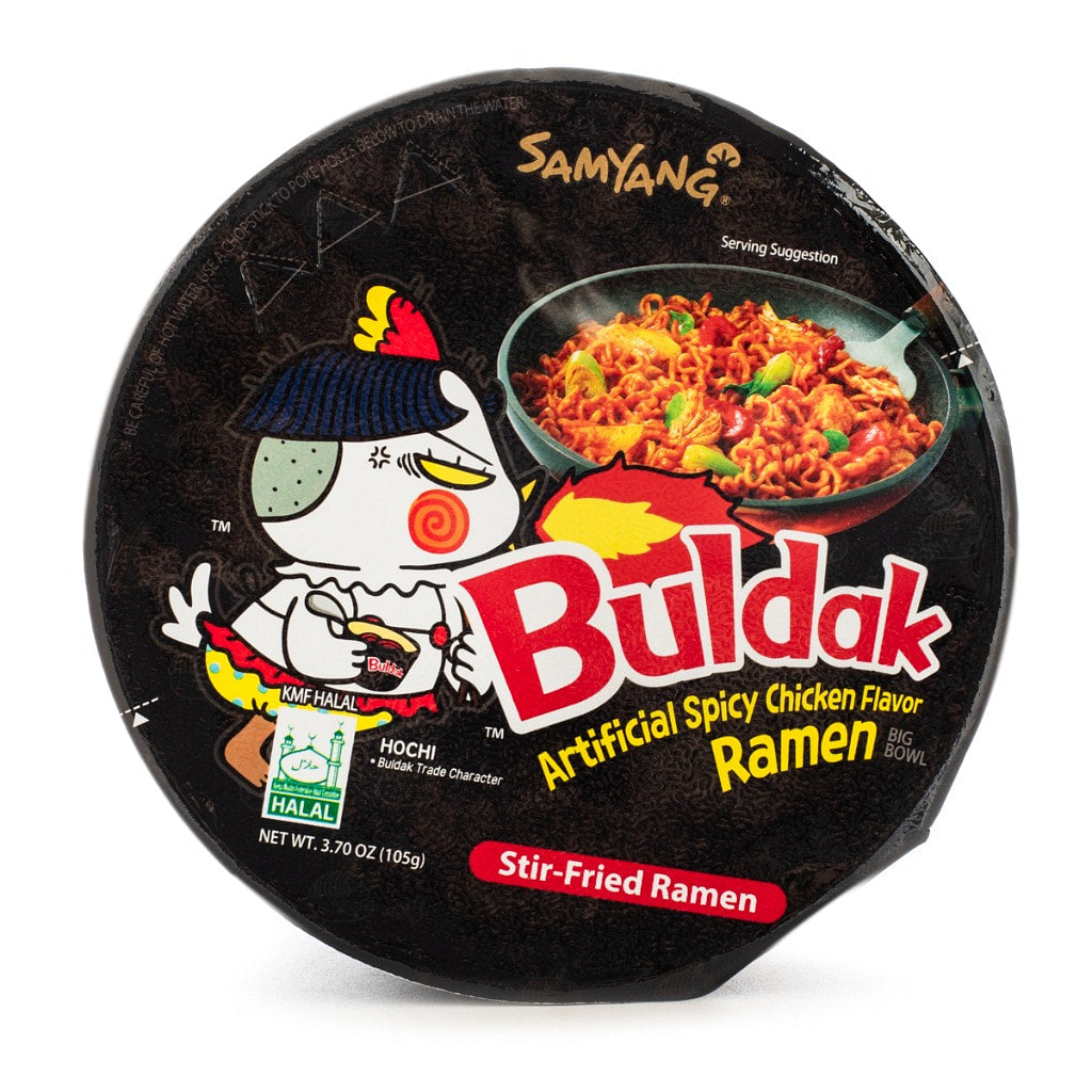 Samyang Buldak Ramen Bowl Black Hot Chicken Flavor
