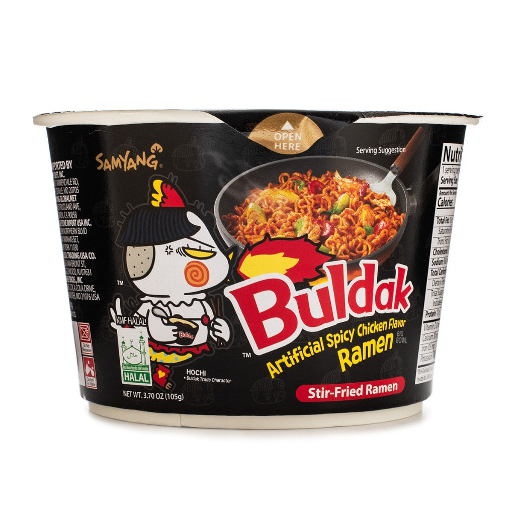 Samyang Buldak Ramen Bowl Black Hot Chicken Flavor