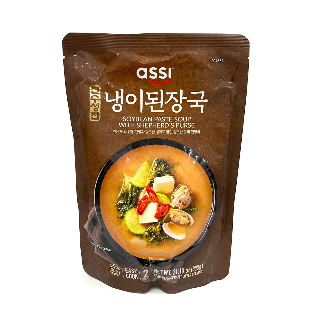 Assi Doenjang Soup with Shepherd's Purse 600g – Korean Wild Greens