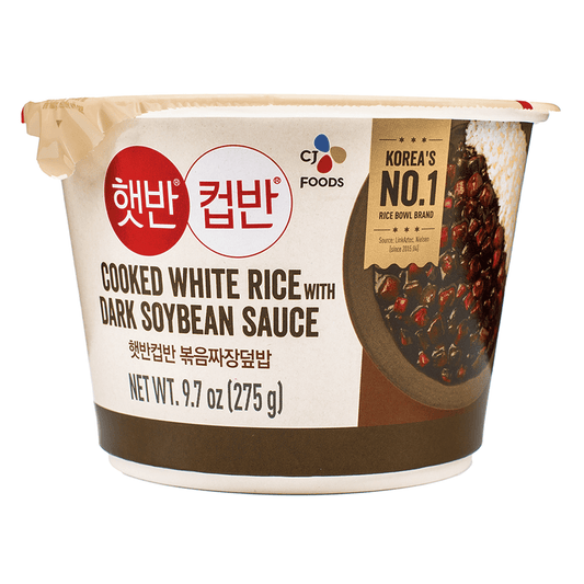 CJ Cooked White Rice with Dark Soybean Sauce