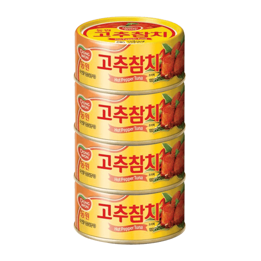 Dongwon Canned Light Tuna with Hot Pepper Gochu Sauce - Woori Marketplace