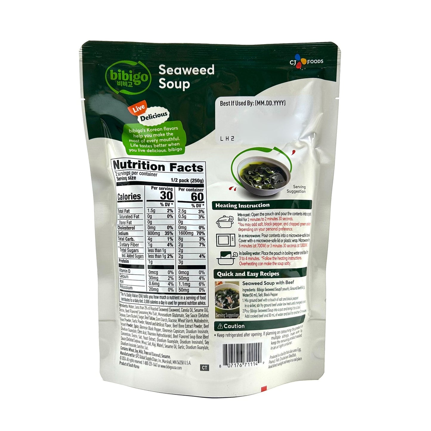 Bibigo Seaweed Soup