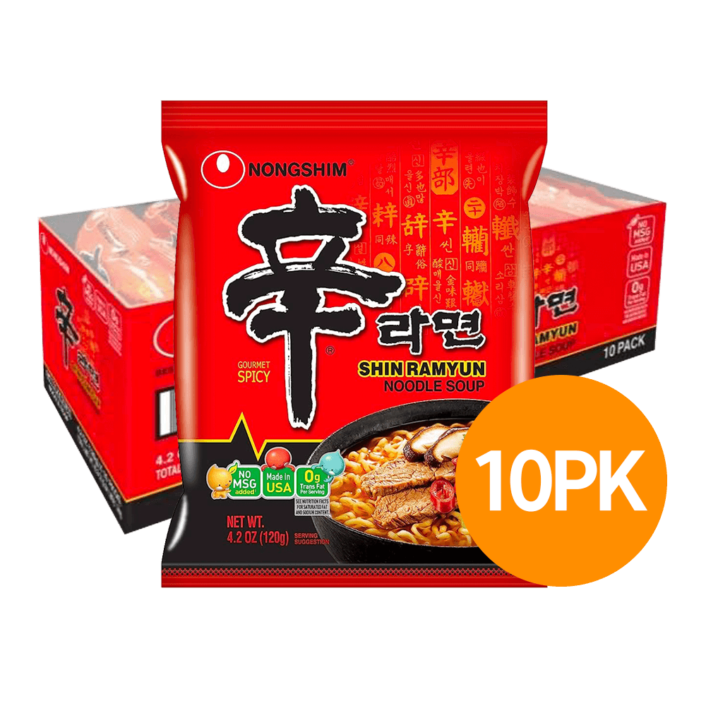 Nongshim Shin Ramen 10 Pack 120g – Woori Marketplace