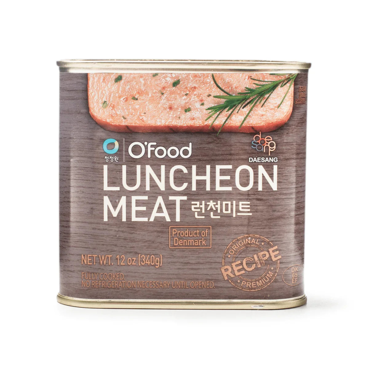 O'Food 韓国風ランチョンミート – プレミアム缶詰豚肉 – Woori Marketplace
