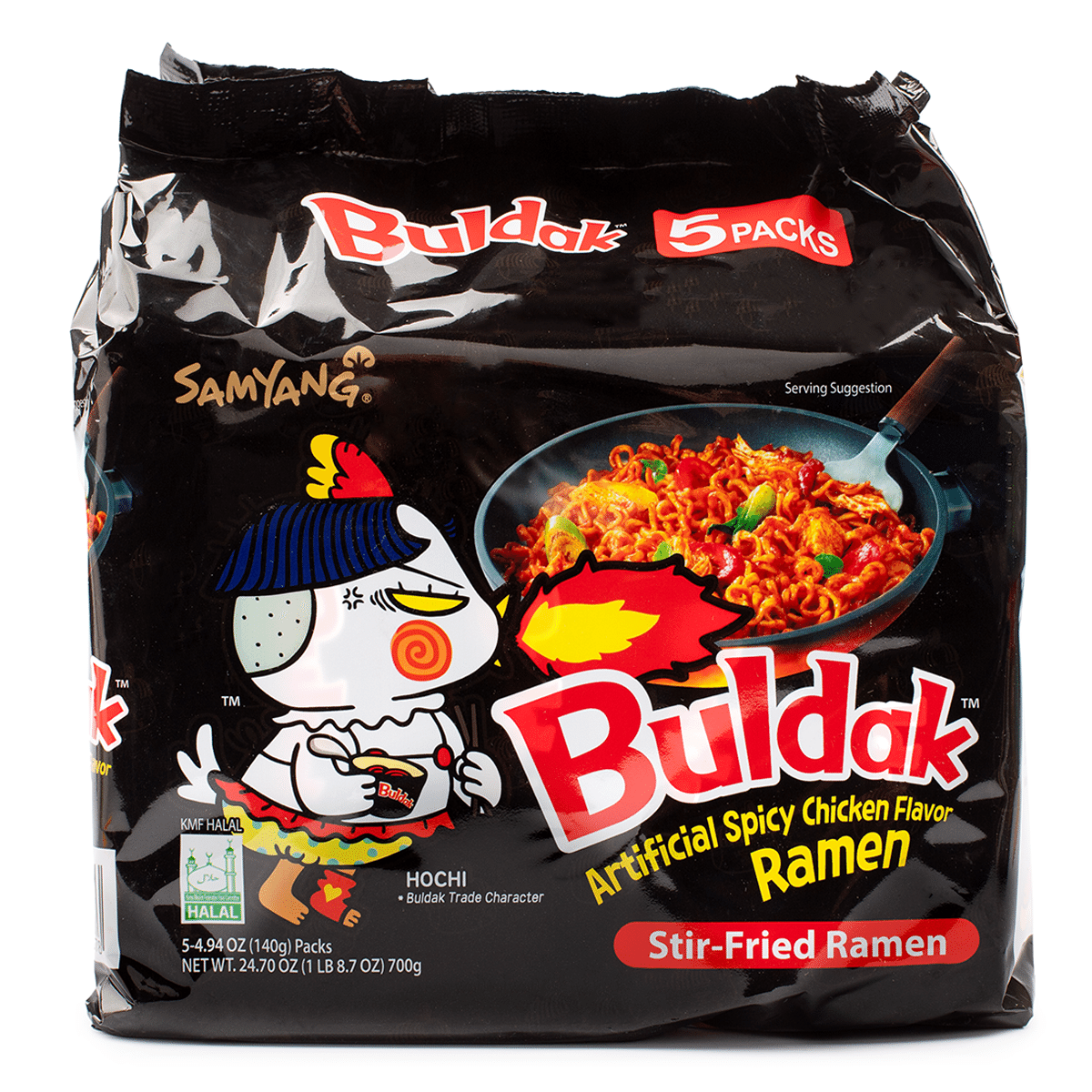 サムヤン ブルダックホットチキンラーメン 140g (5パック) – Woori