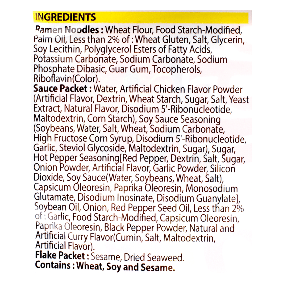 Samyang Buldak Ramen Black Hot Chicken Flavor