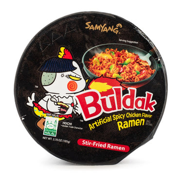 Samyang Buldak Ramen Bowl Black Hot Chicken Flavor