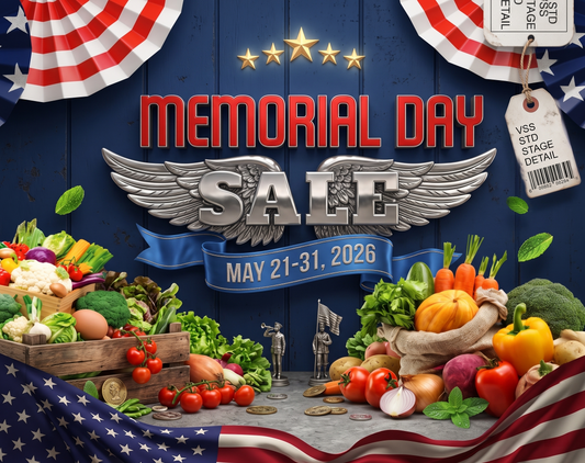 Memorial Day Sale (May 21-31)