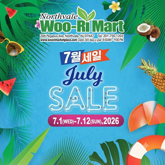 Beat the Heat with Woo-Ri Mart’s July Sizzling Deals!