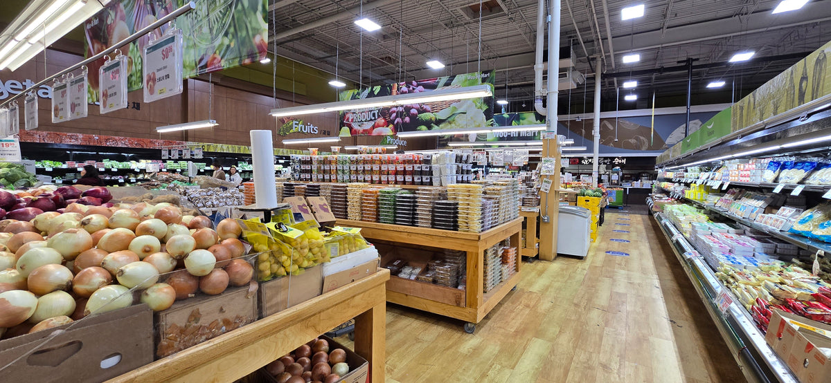 Inside Woori Marketplace in Northvale, New Jersey
