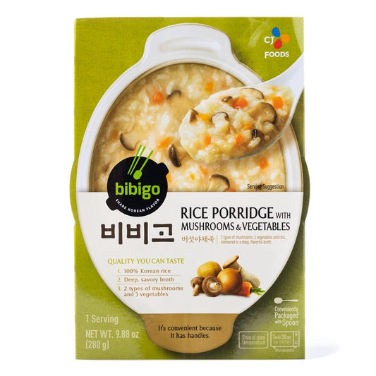 Bibigo Rice Porridge with Mushroom and Vegitables
