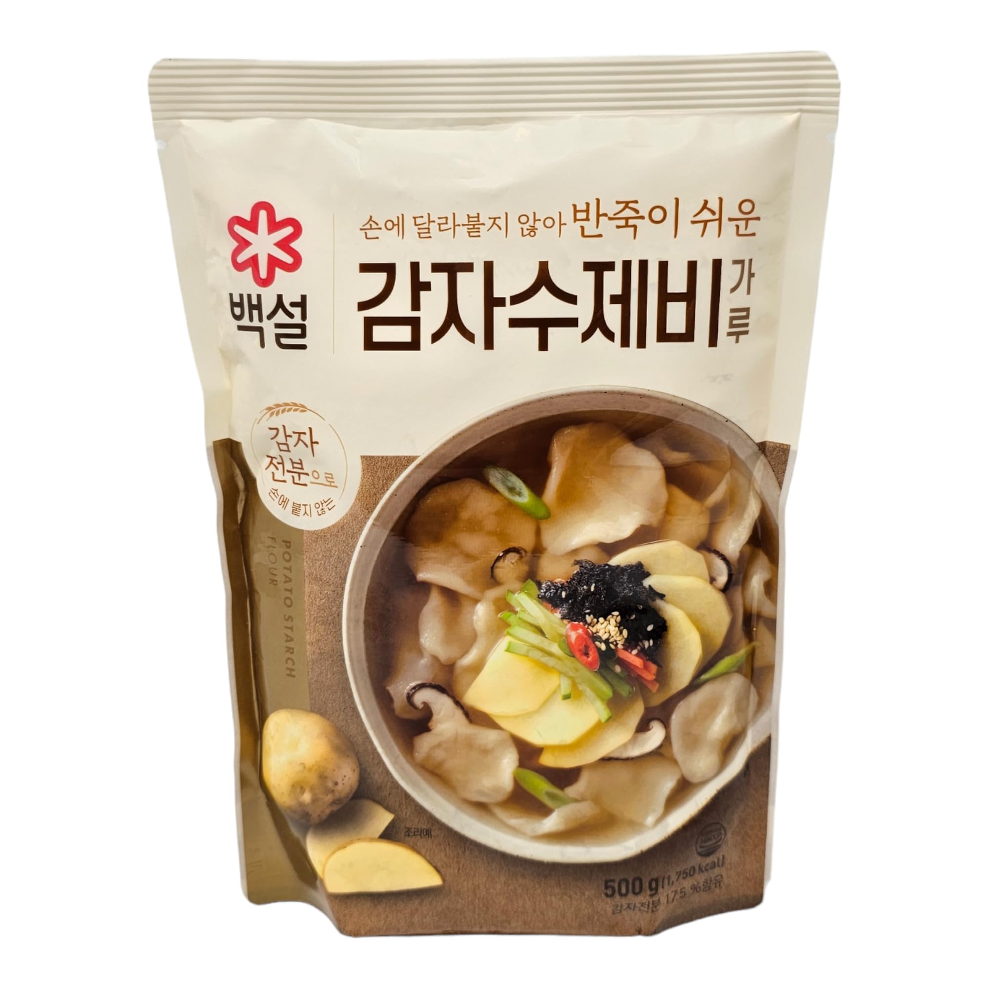 CJ Beksul Potato Starch Mix 500g For Dough Flakes, Noodles & Korean ...