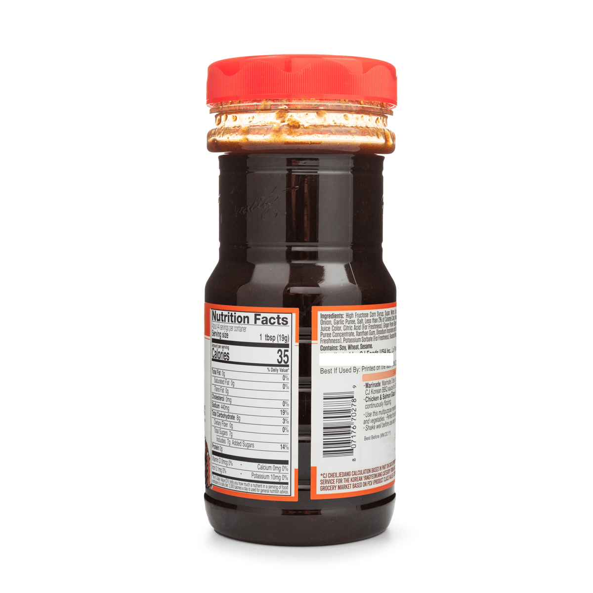 CJ Korean BBQ Sauce Chicken and Pork Marinade