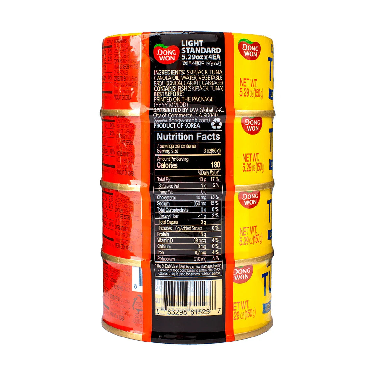 Dongwon Light Standard Canned Tuna in Oil