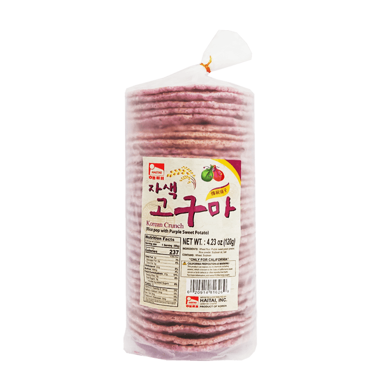 Haitai Rice Pop Purple Sweet Potato