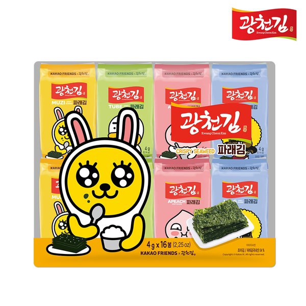 Kwangcheon Kakao Friends Seaweed Seaweed