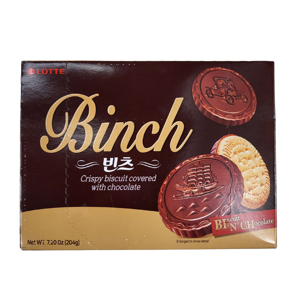 Lotte Binch Chocolate Covered Biscuit