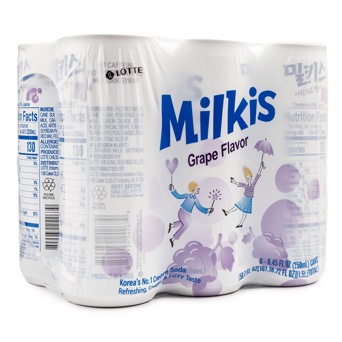Lotte Milkis Grape Flavor
