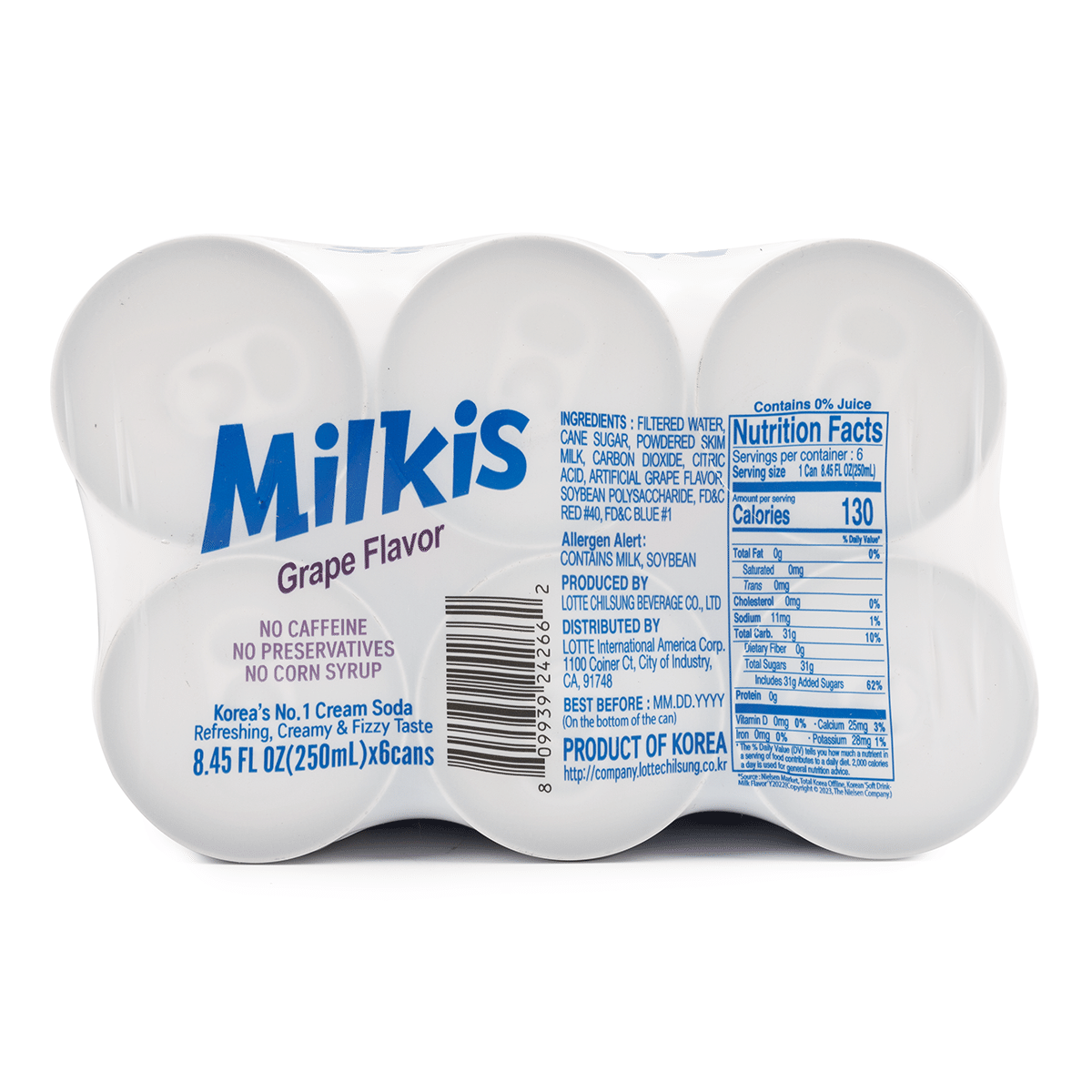 Lotte Milkis Grape Flavor