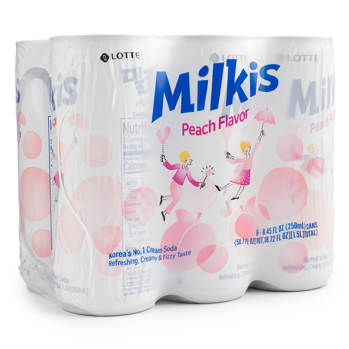 Lotte Milkis Peach Flavor