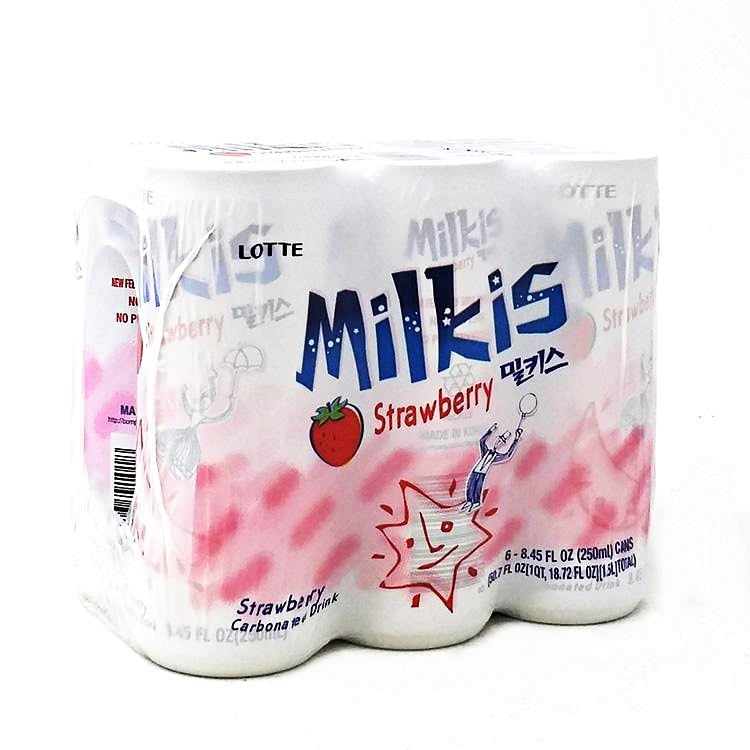 Lotte Milkis Strawberry Flavor