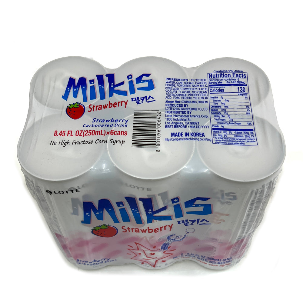 Lotte Milkis Strawberry Flavor