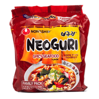 Nongshim Neoguri Instant Udon Type Noodles, Spicy Seafood Flavor