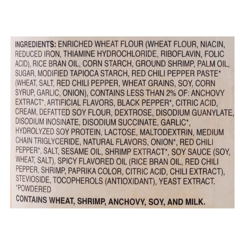 Nongshim Shrimp Crackers Gochujang Flavor