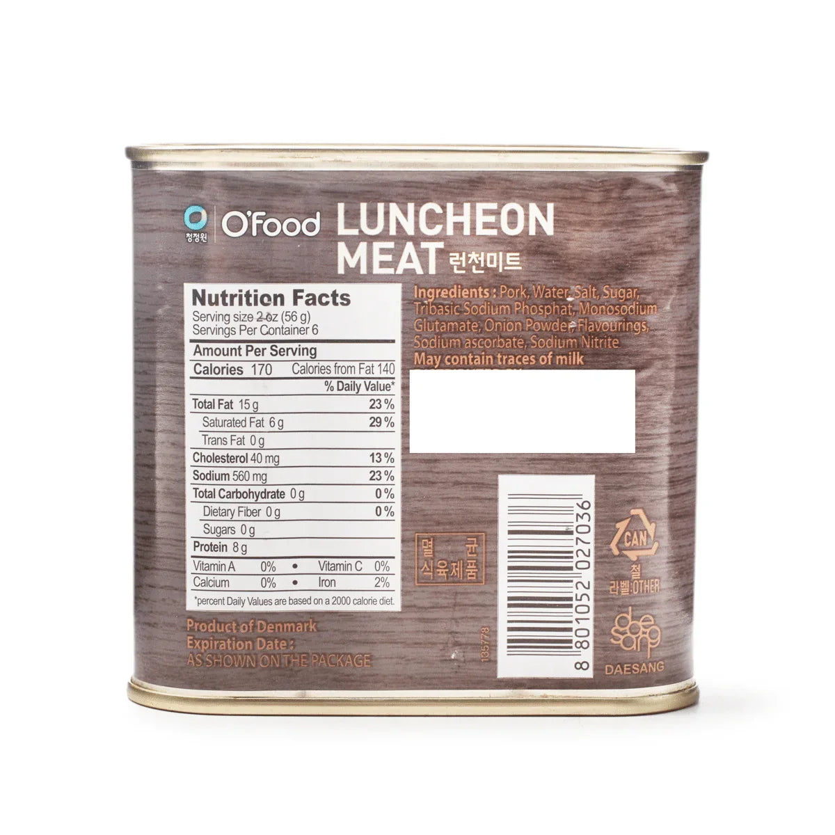 O'Food Luncheon Meat