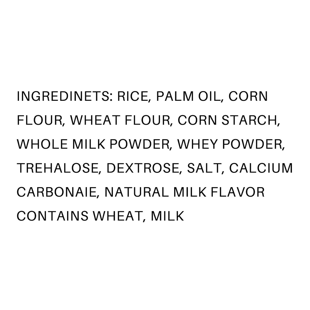 Orbit Milk Classic Rice Snack