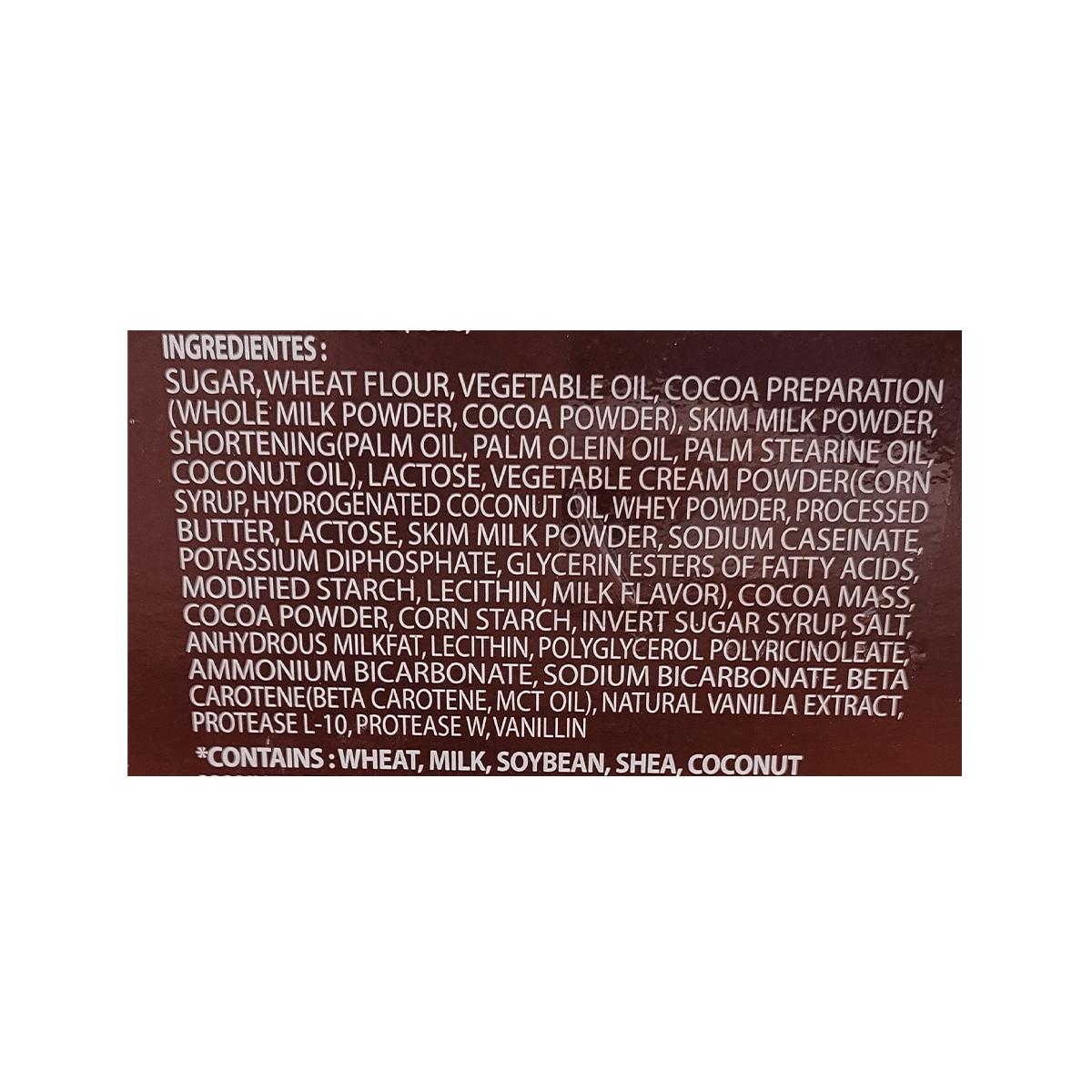 Orion Choco Mont 12 pack box