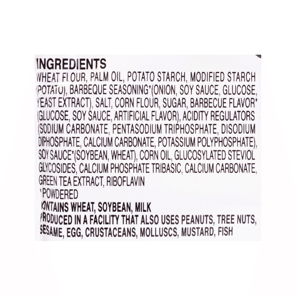 Otoki Ppushu Ppushu Noodle Snack BBQ Flavor