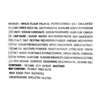 Paldo Bibimmen Instant Noodles, Spicy Korean Flavor