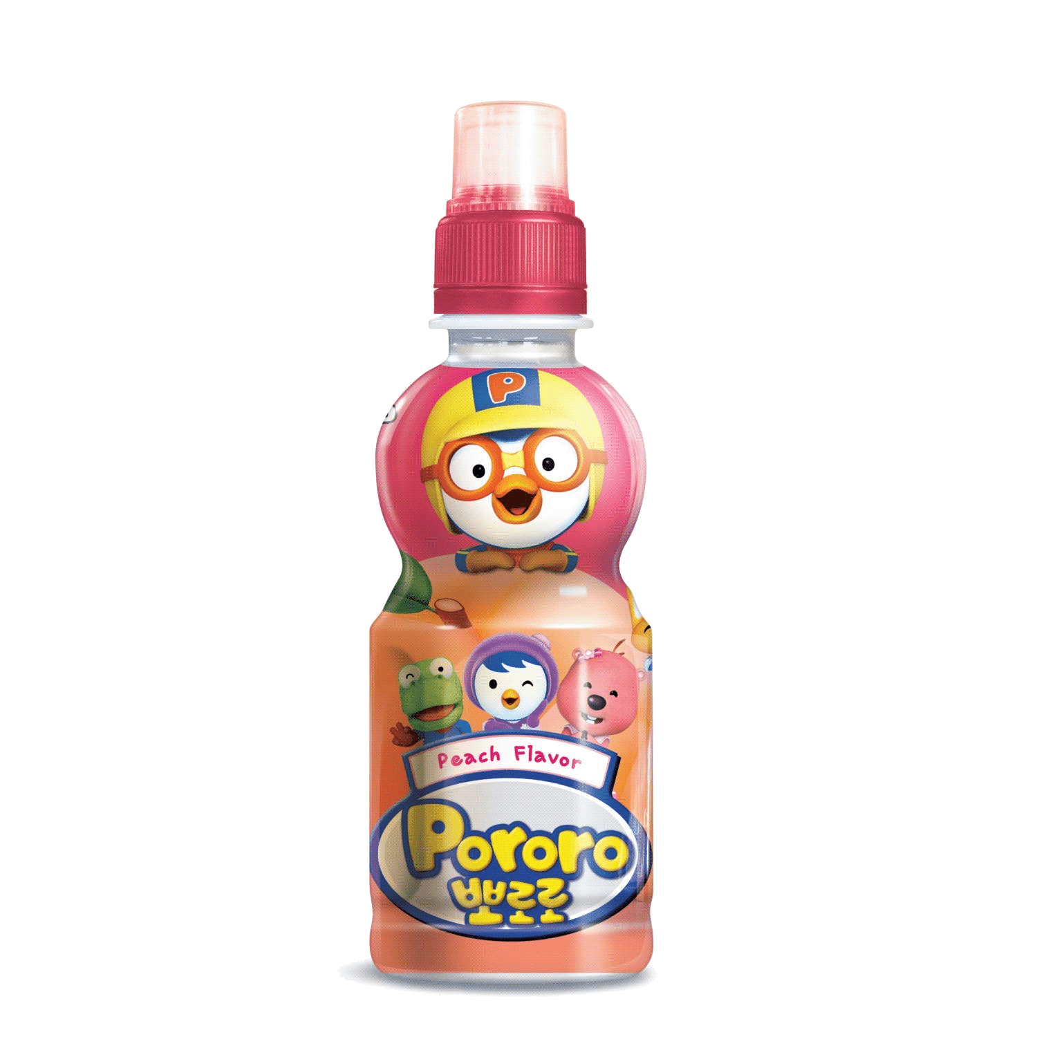 Paldo Pororo Peach Flavor Drink 7.95oz
