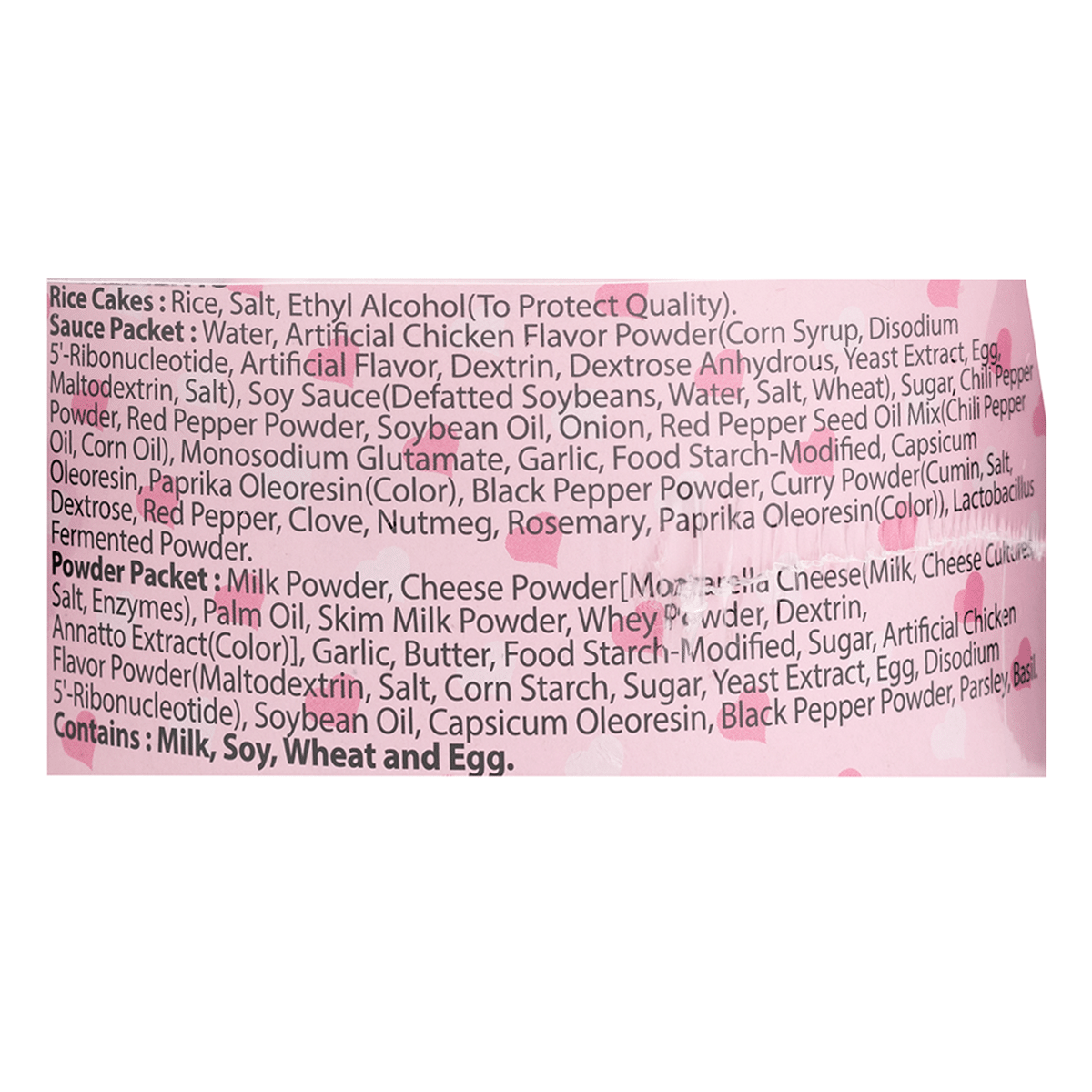 Samyang Buldak Topokki Bowl Carbonara Hot Chicken Flavor