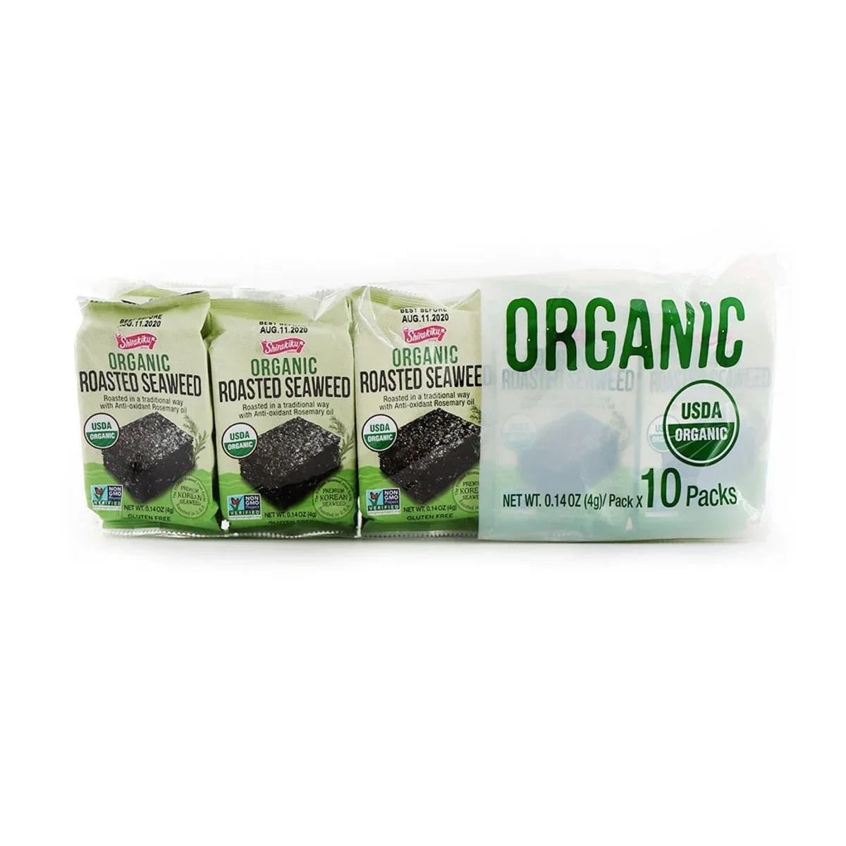 Shirakiku Organic Roasted Seaweed