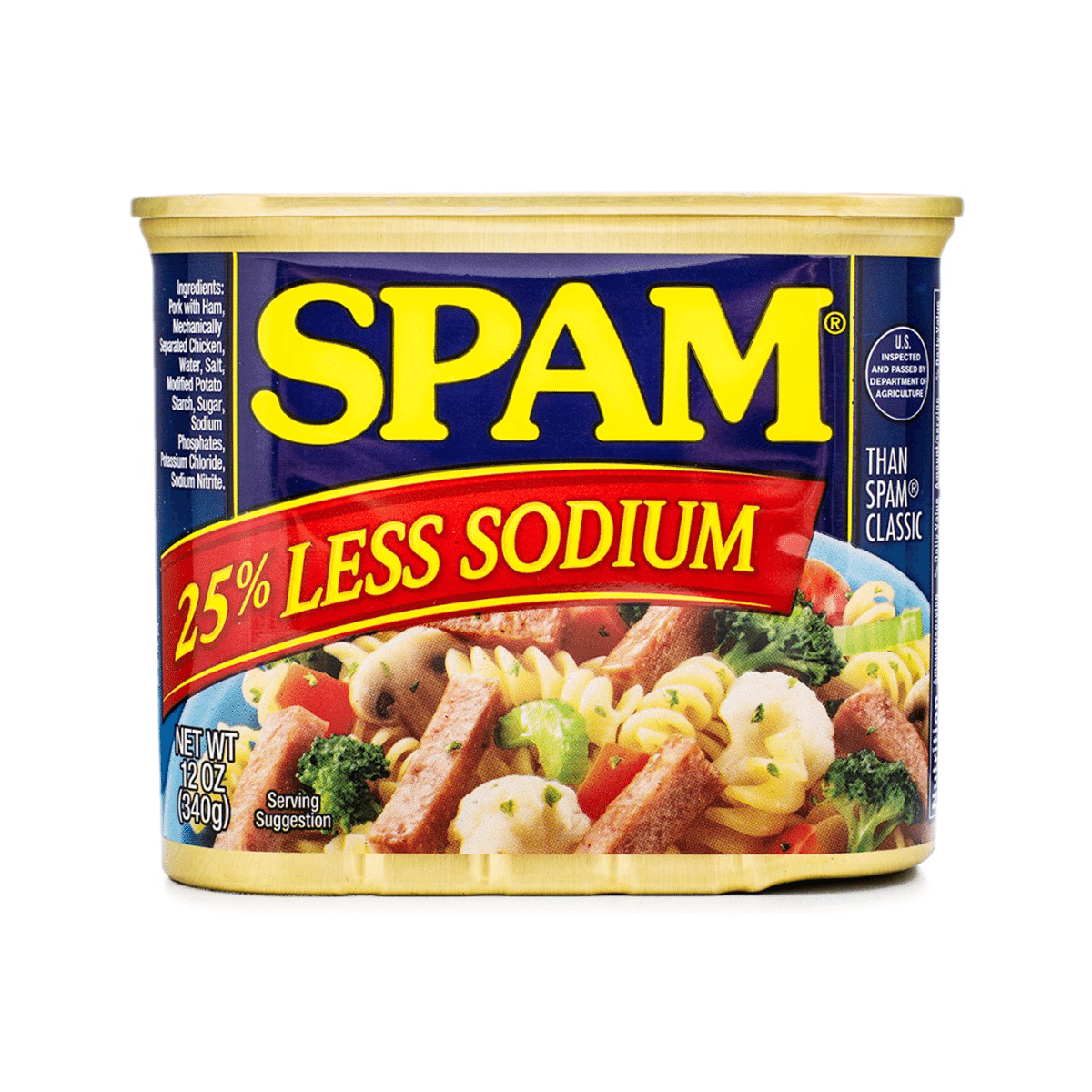 Spam 25% Less Salt