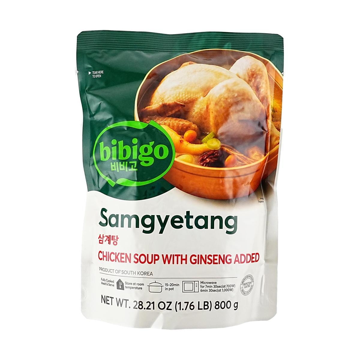 Bibigo Samgyetang Chicken Soup with Ginseng